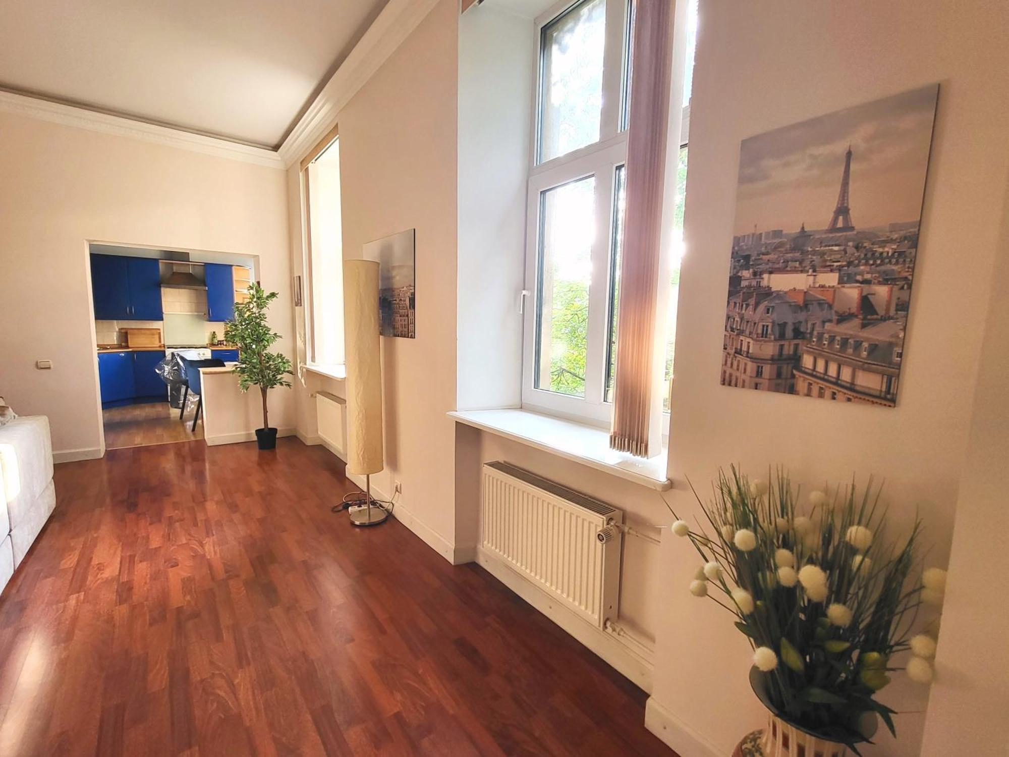 Alunana Lux Jakuzzi Apart, Facade Is Under Renovation, In Riga Art Nouveau Area, Self Check-In Exterior foto